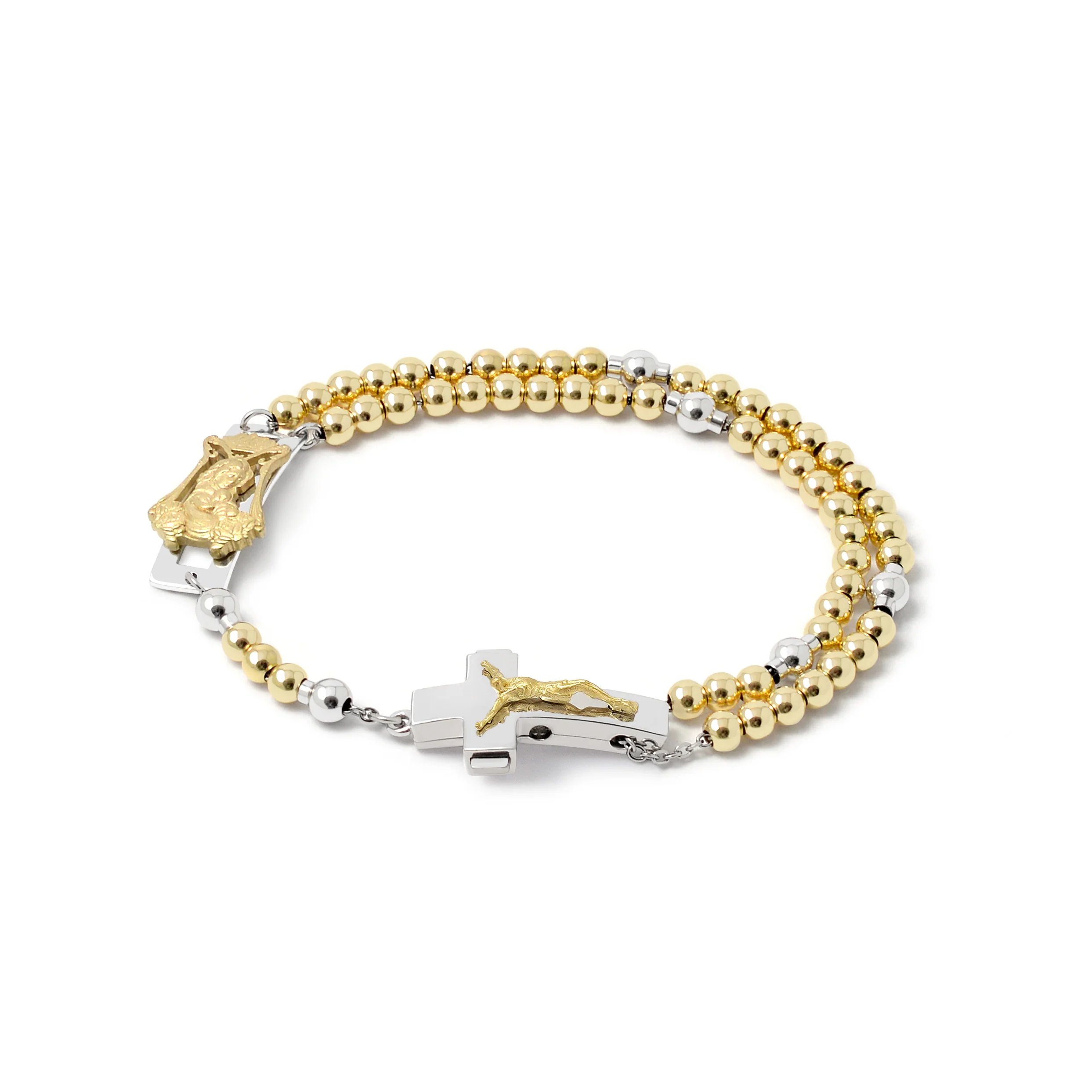 DEVOTIONAL ROSALET® - ROUND GOLD BEADS - Image 43