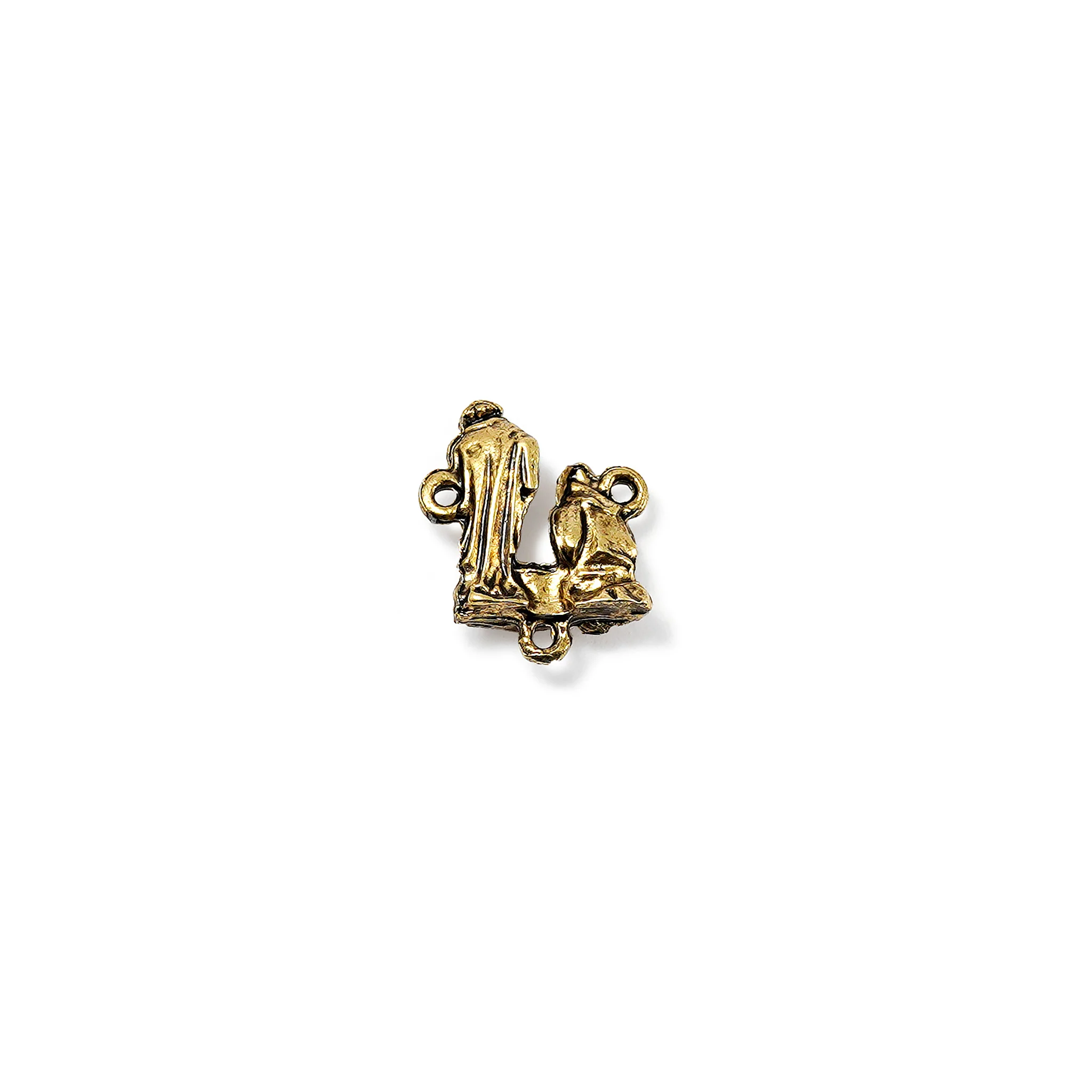 Holy Christmas Nativity Star Gold Rosary - Image 6