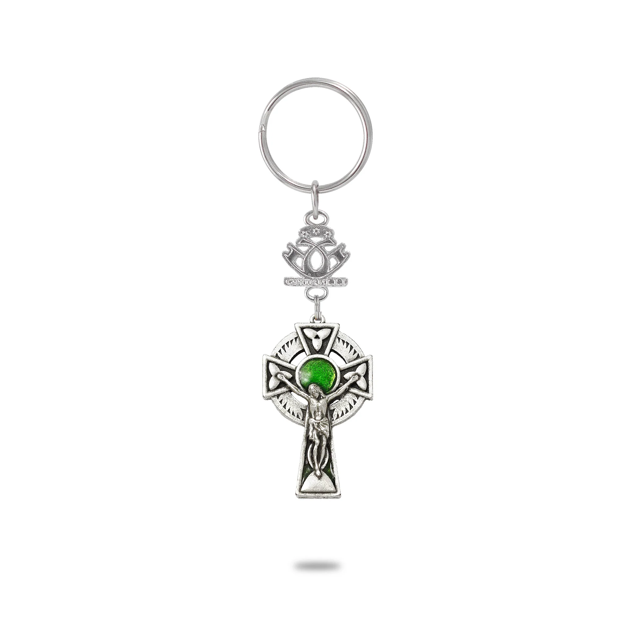 Antique Silver Celtic Style Cross Necklace