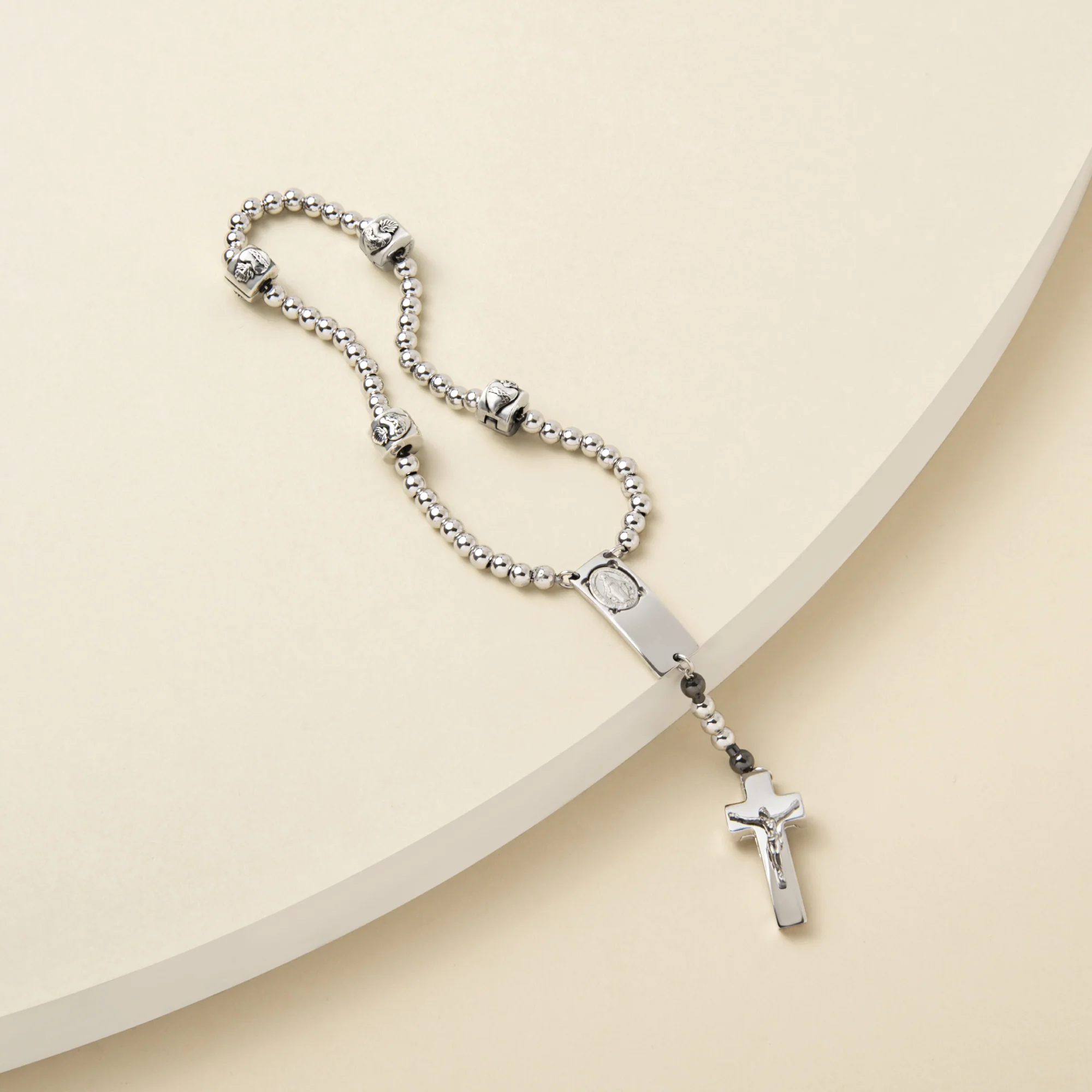 ROSALET® FAITH'S CHARM - SACRED HEARTS - STERLING SILVER - Image 3